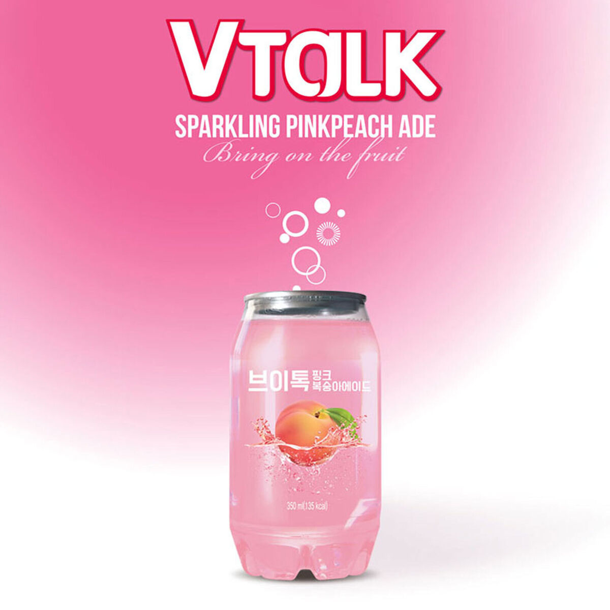 VTALK PINK PEACHADE 350mL
