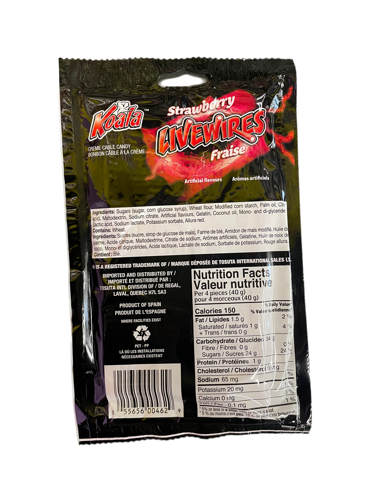 KOALA LIVEWIRES FRAISE 100g
