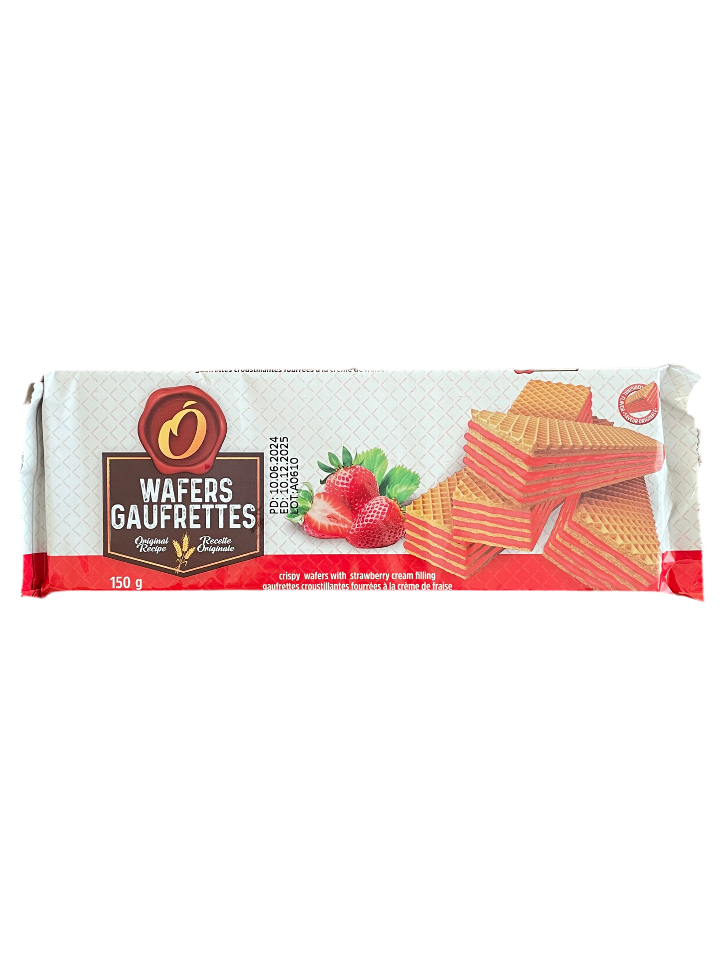 O WAFERS GAUFRETTES 150g