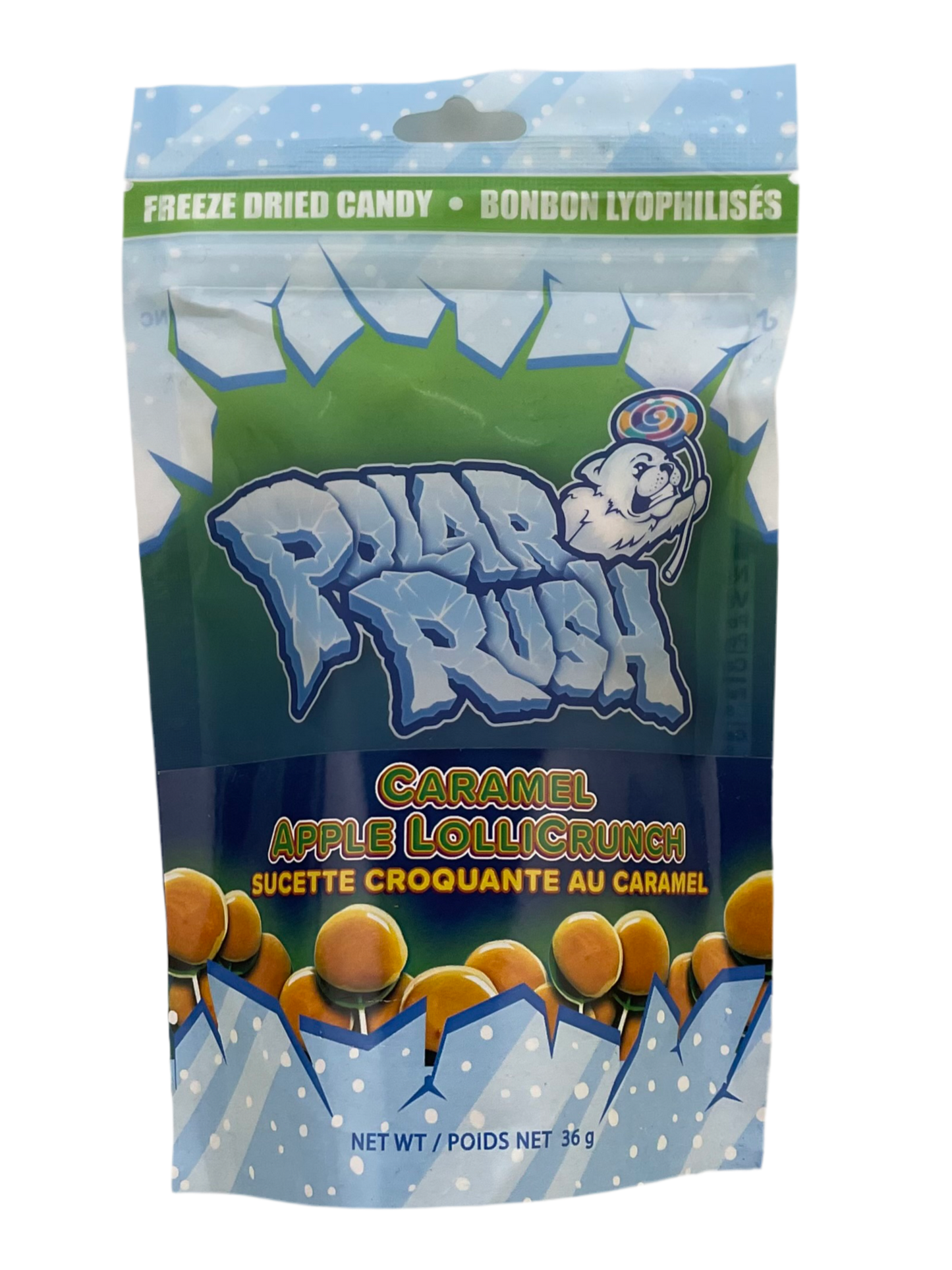 FREEZE DRIED POLAR RUSH CARAMEL APPLE LOLLICRUNCH