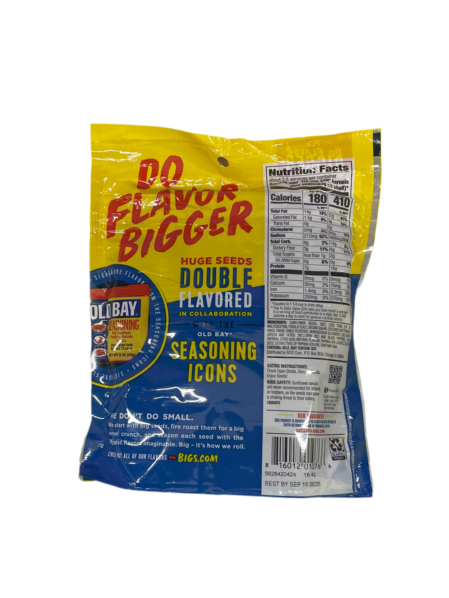 BIGS OLD BAY SEASONED 152g
