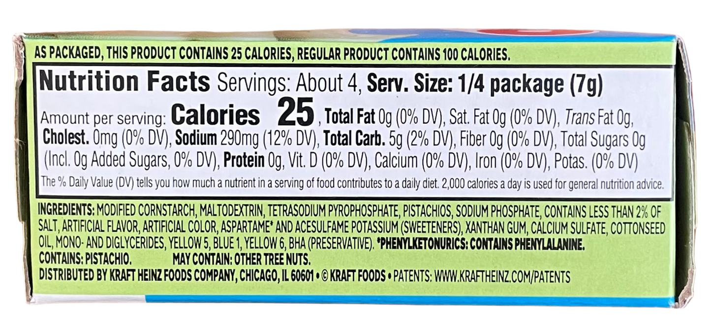 JELL-O PISTACHIO 28g