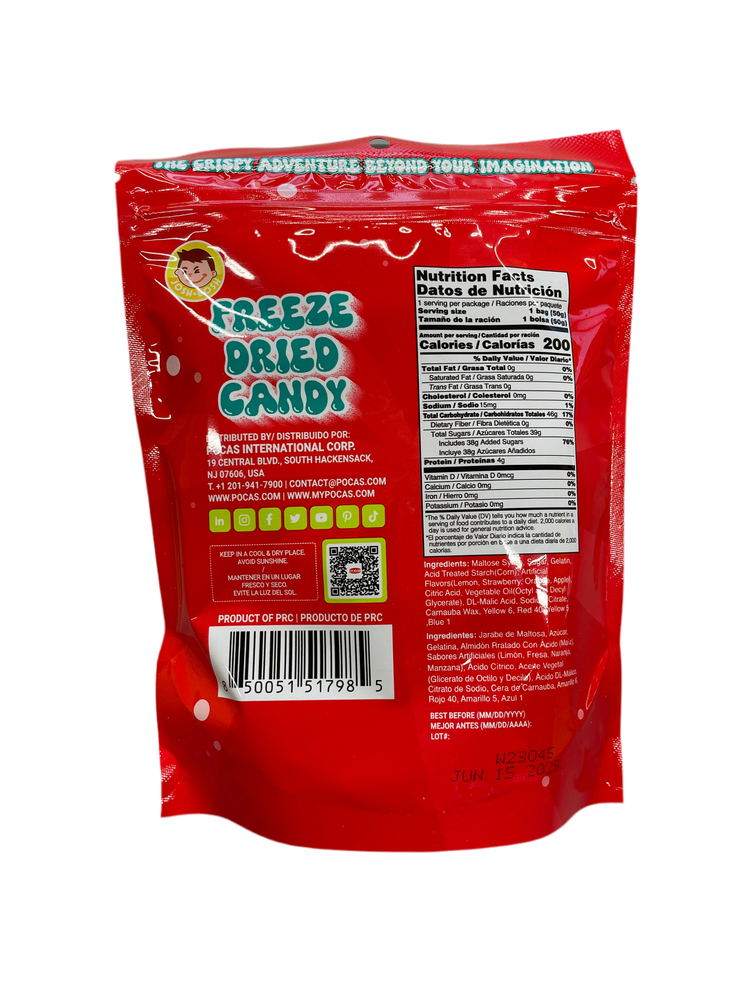 FREEZE DRIED CANDY GUMMY BEARS