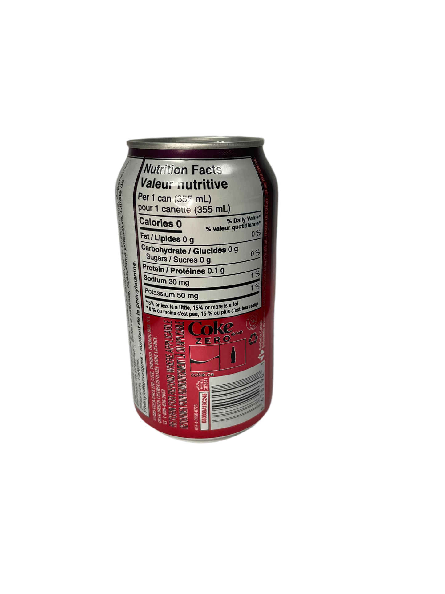 Coca Cola Cherry Zero 355mL