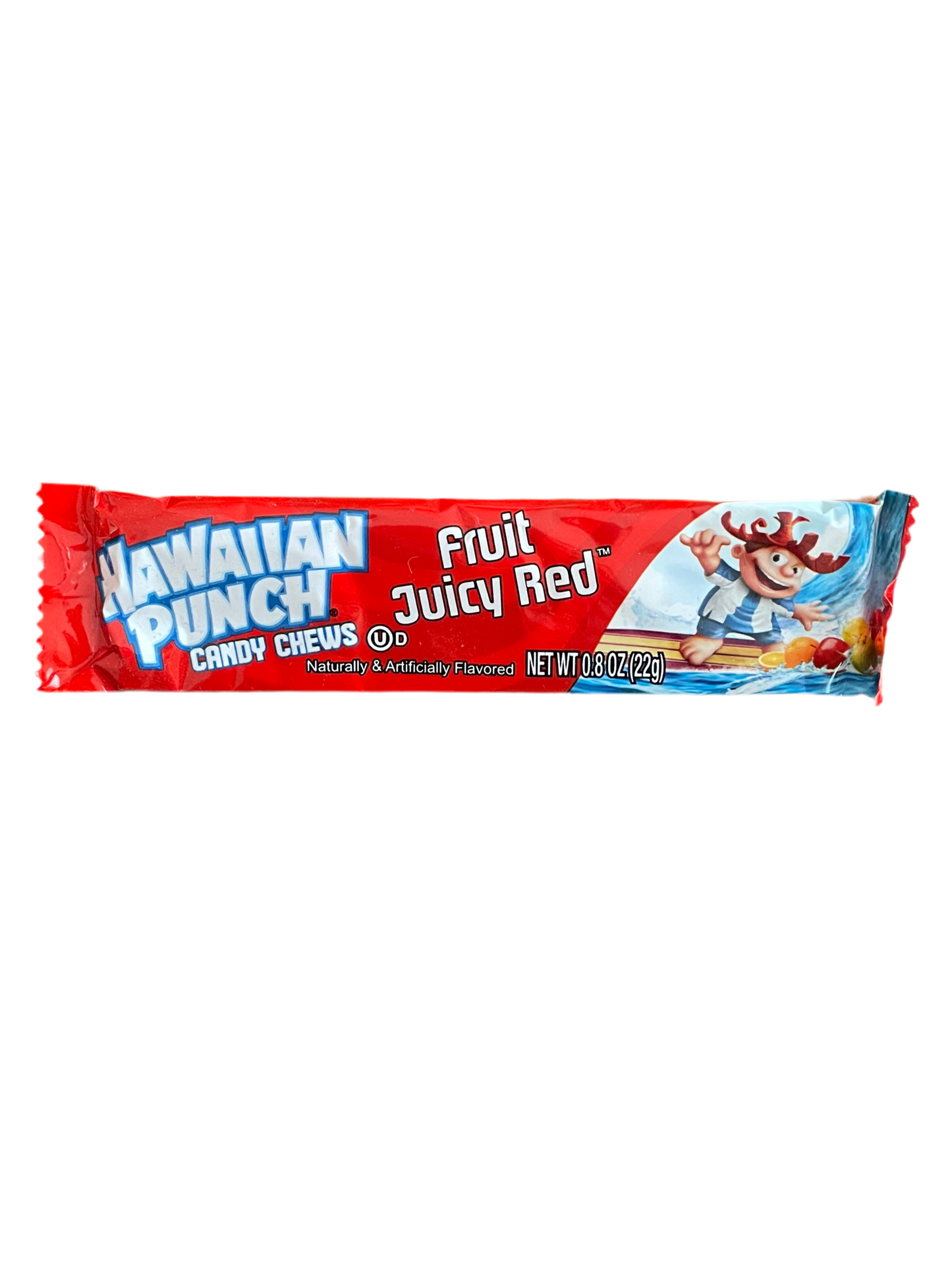 HAWAIIAN PUNCH CANDY CHEWS FRUIT JUICY RED
