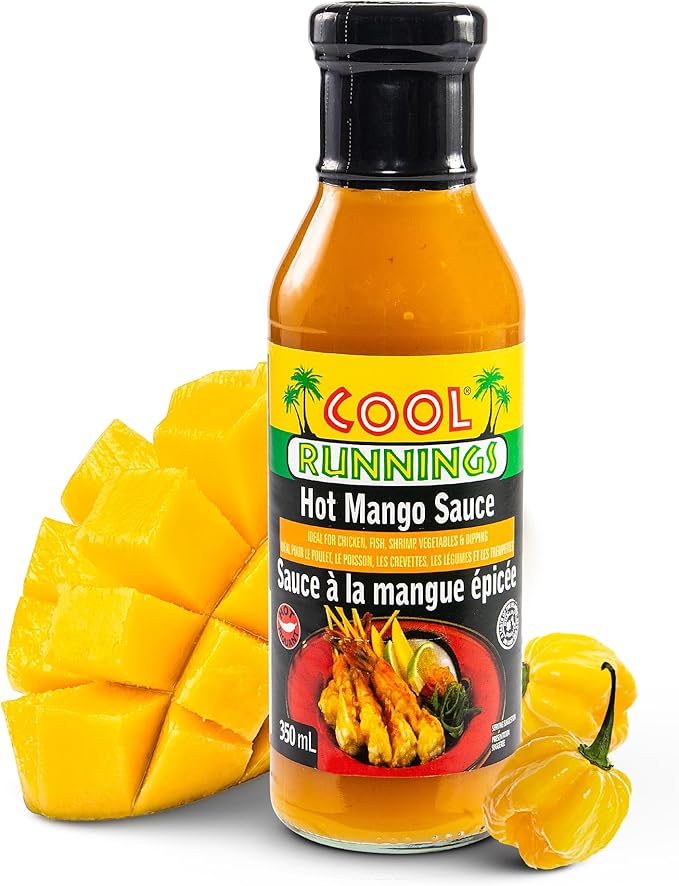 Cool Runnings Hot Mango Sauce 350mL