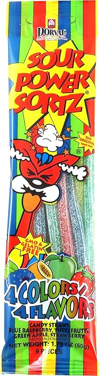 Dorval Sour Power Sortz 4 Flavors 50g