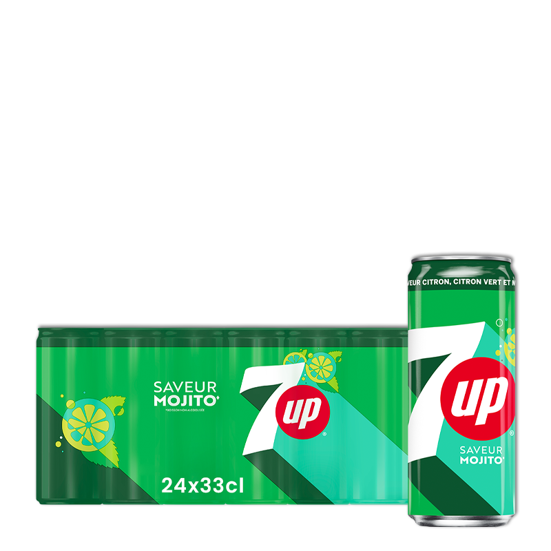 7up Mojito (sans alcool) 330mL
