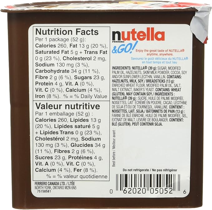 NUTELLA &GO 52g