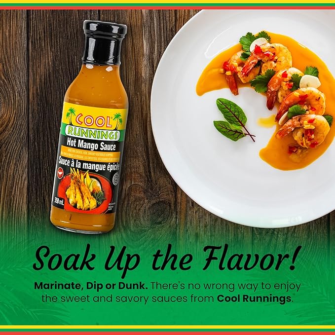 Cool Runnings Hot Mango Sauce 350mL