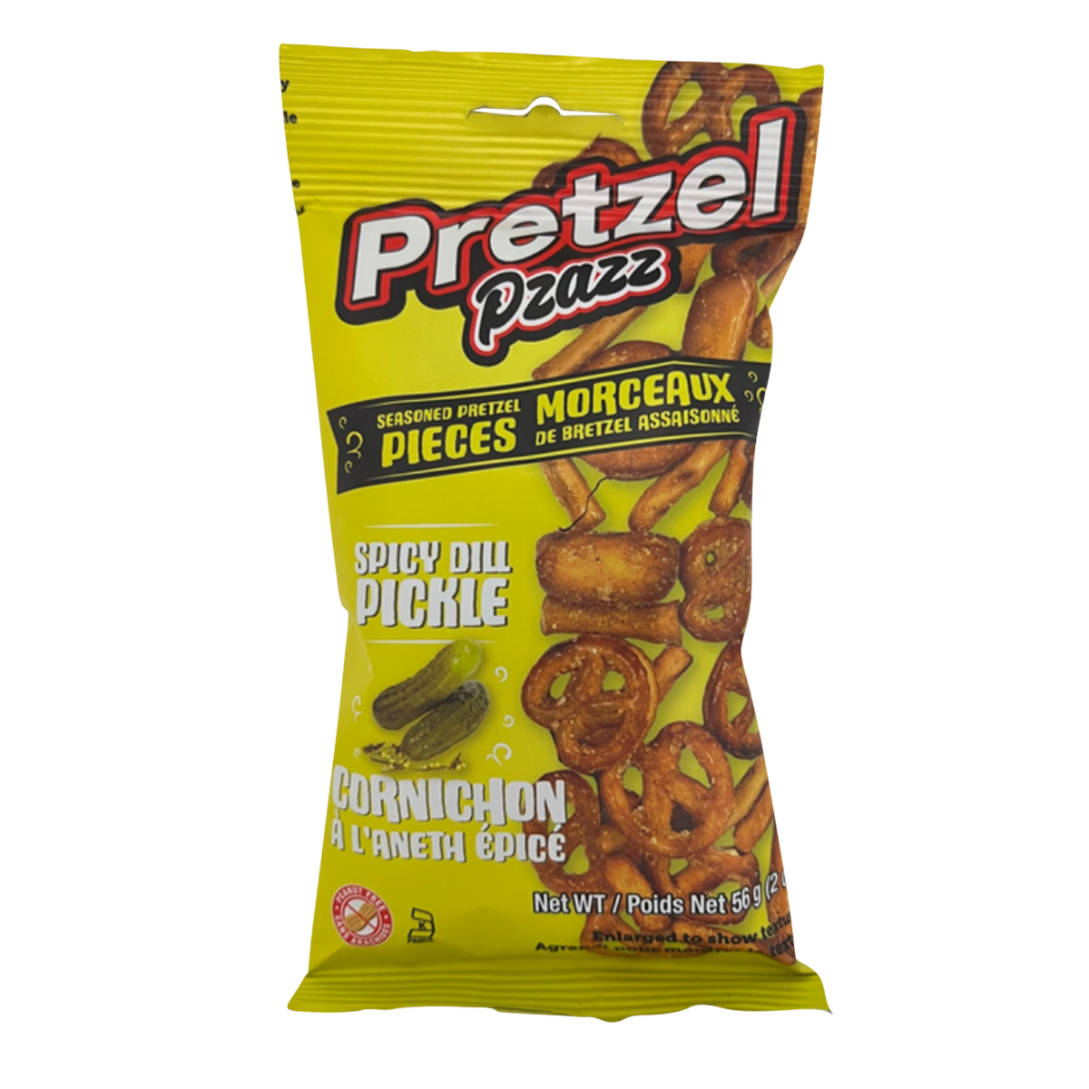 Pretzel Pzazz Spicy Dill Pickle 56g