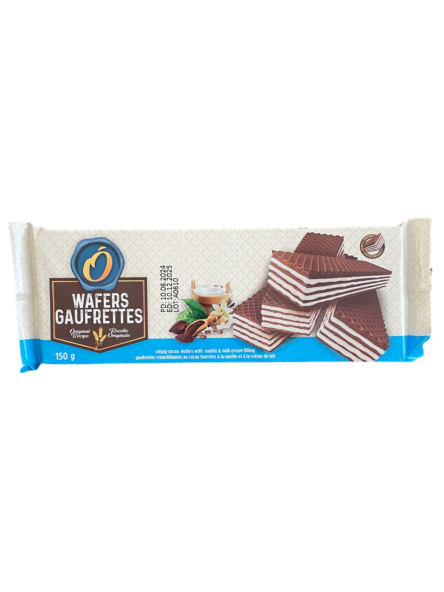 O WAFERS GAUFRETTES 150g