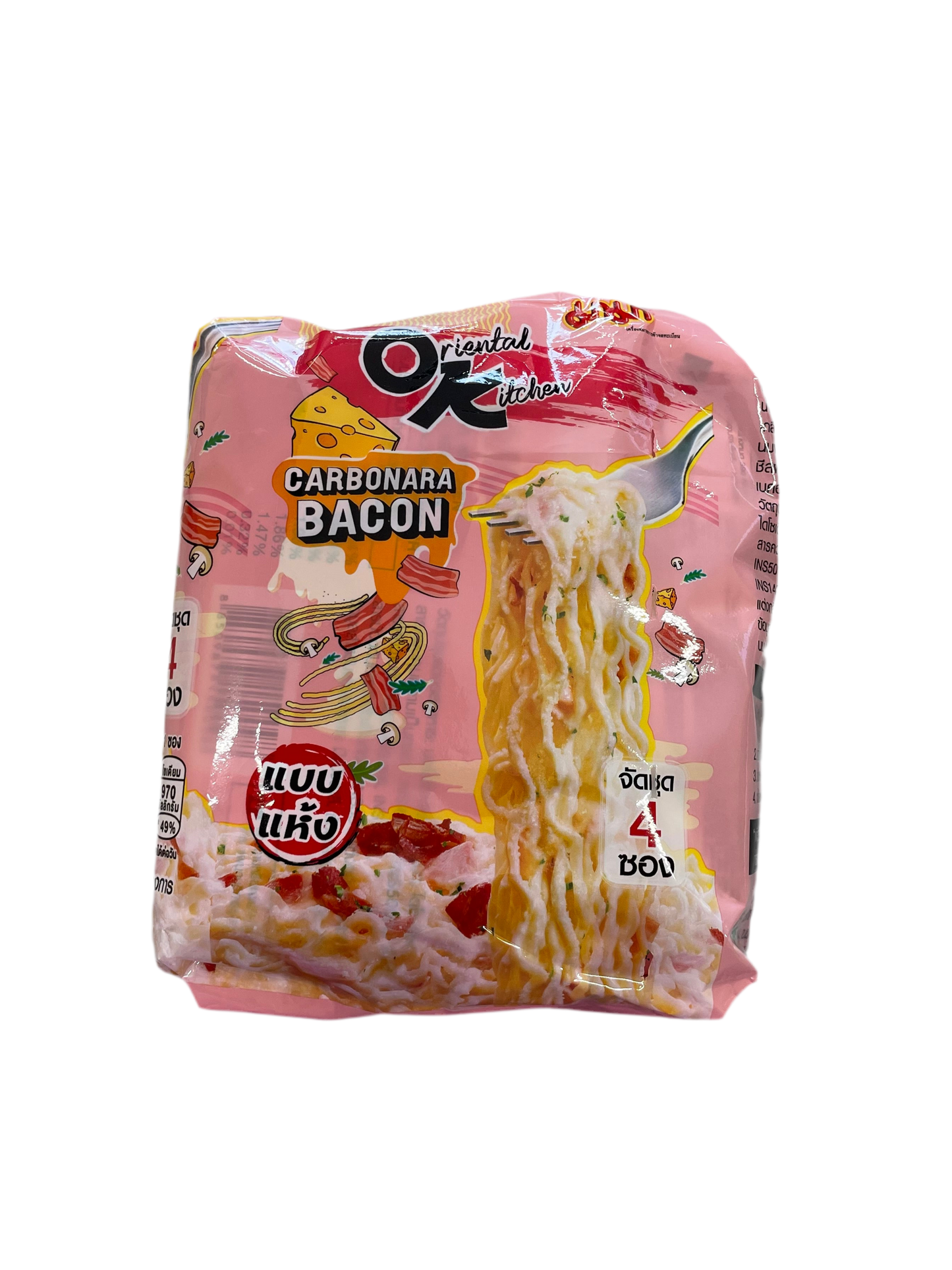 Mama Oriental Kitchen Instant Noodles (Carbonara Bacon) 340g