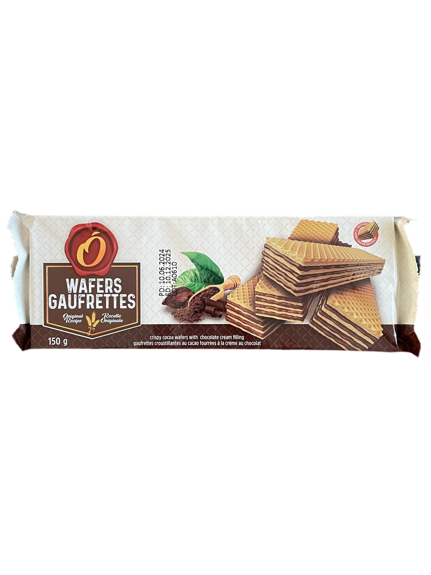 O WAFERS GAUFRETTES 150g