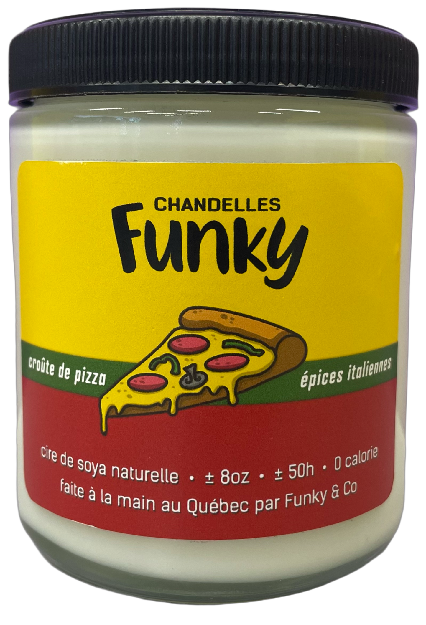 CHANDELLE FUNKY CROÛTE DE PIZZA (ÉPICES ITALIENNES) 8oz
