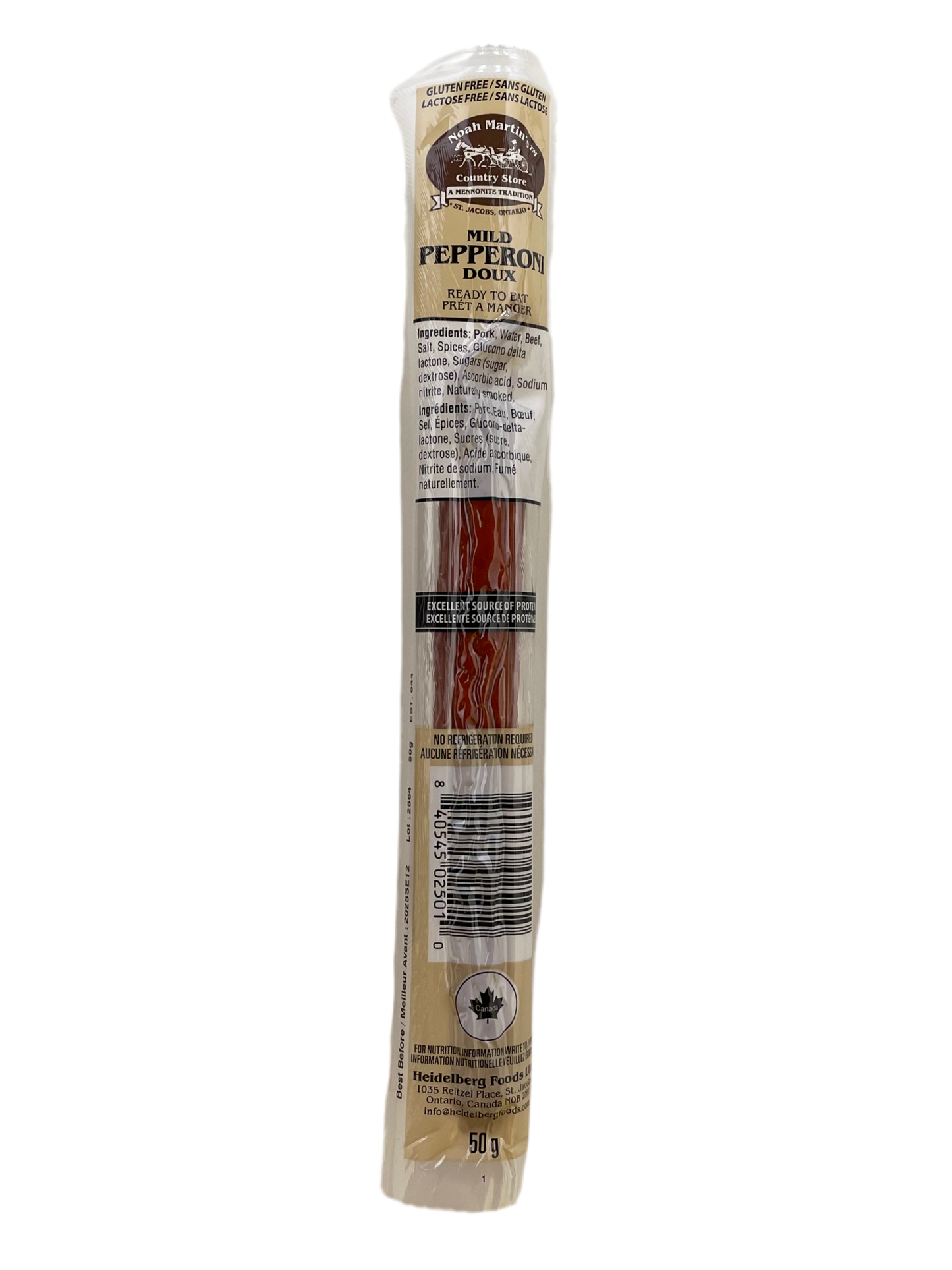 Noah Martin's Pepperoni Doux 50g