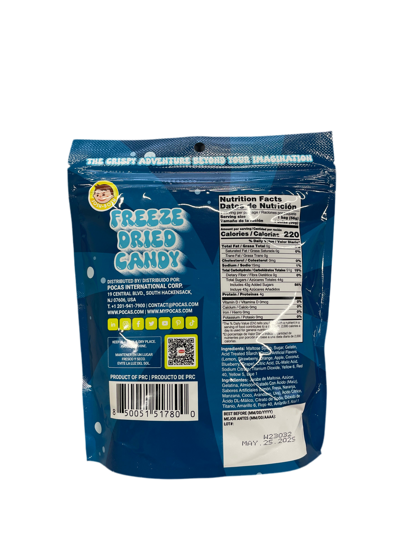 JOSH BOSH FREEZE DRIED CANDY PUFF