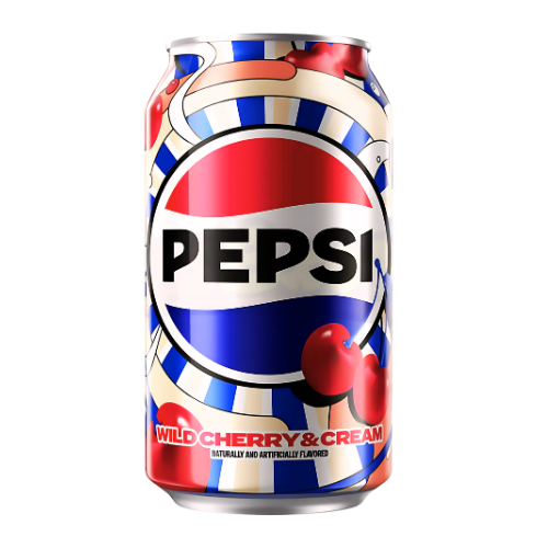 PEPSI WILD CHERRY AND CREAM 355mL