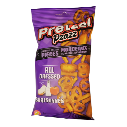 PRETZEL PZAZZ ALL DRESSED 56g