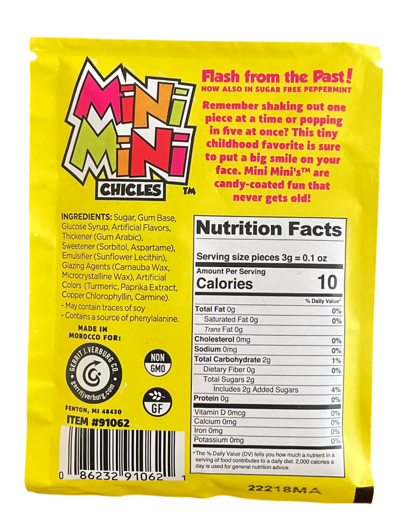 MINI MINI CHICLES
