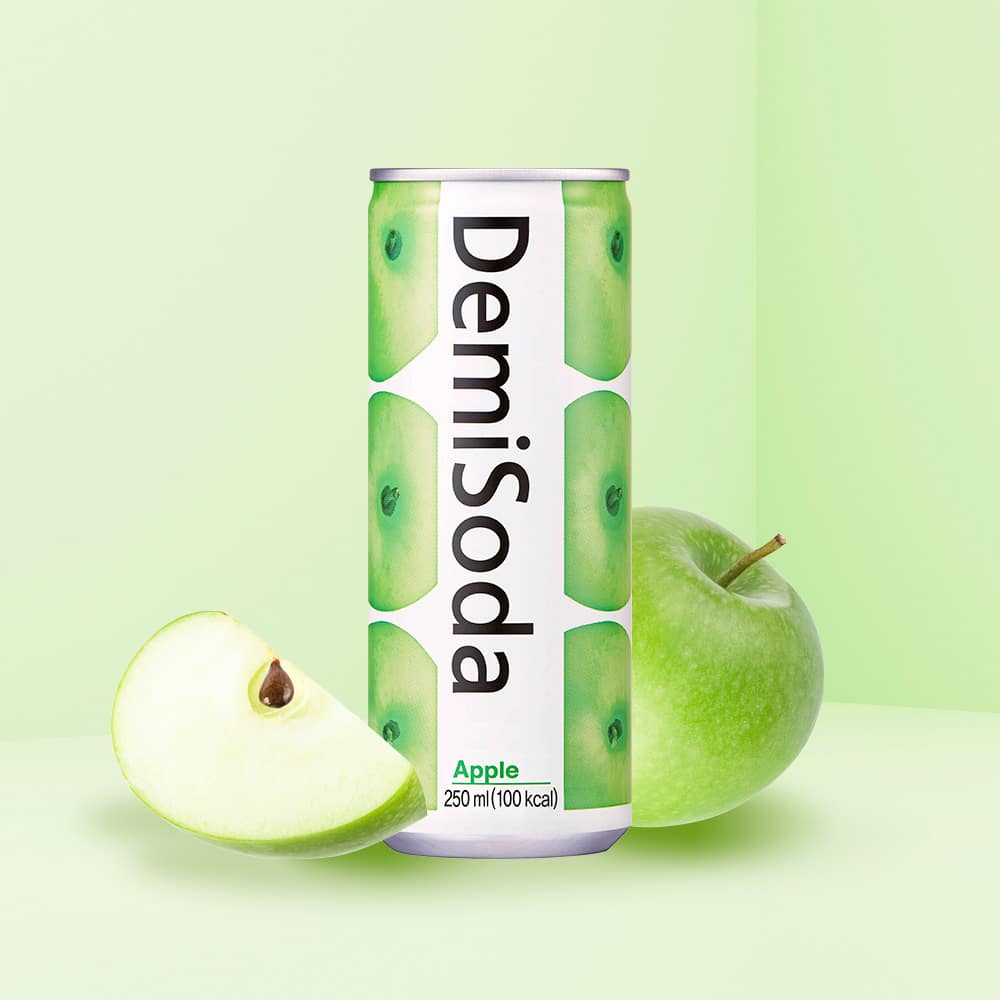 DEMISODA POMME 250mL