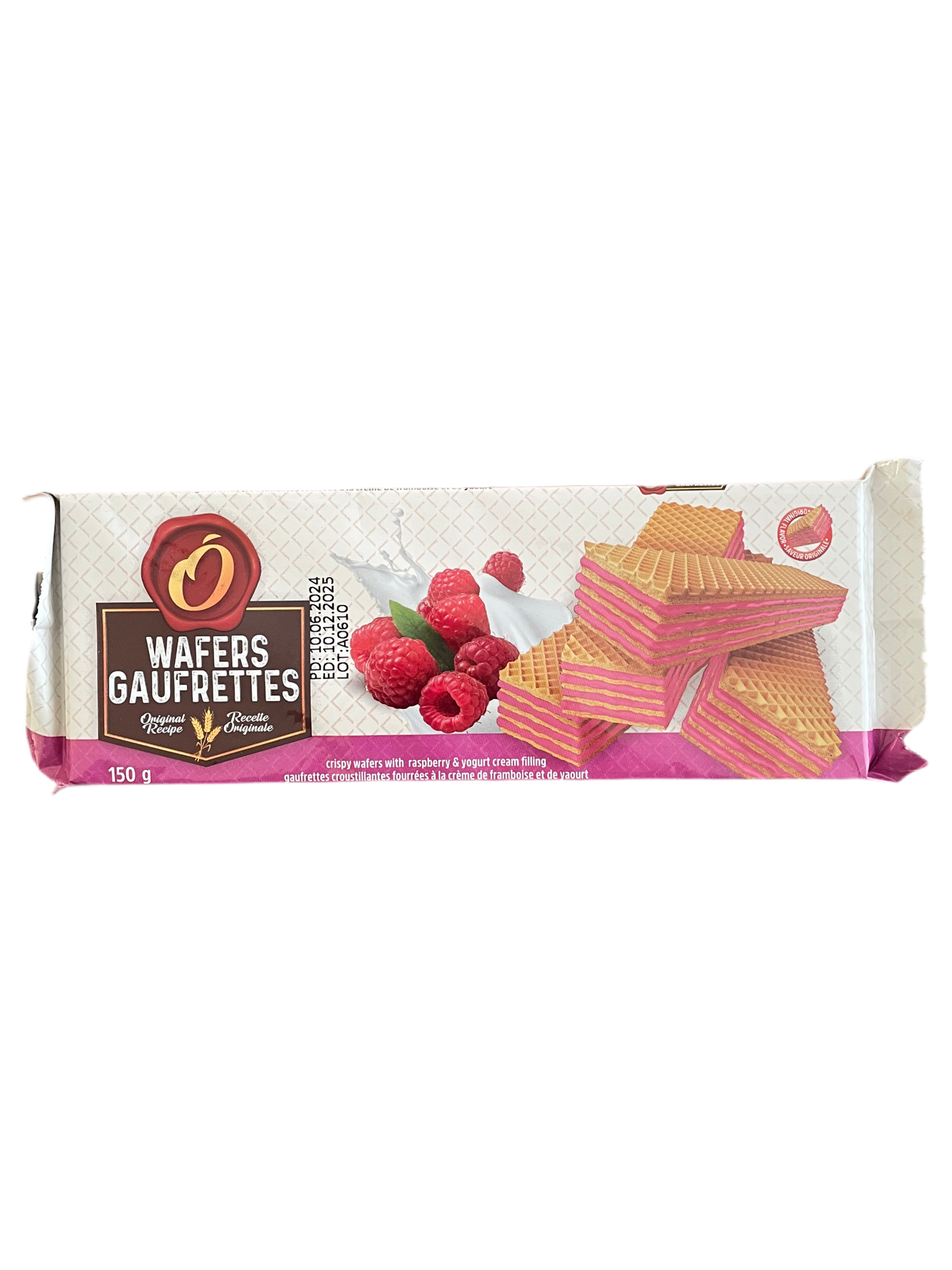 O WAFERS GAUFRETTES 150g