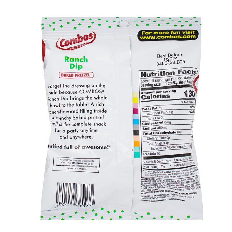 COMBOS RANCH DIP 178g