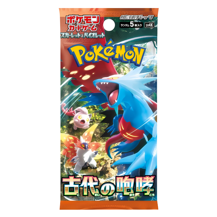 POKEMON - SCARLET & VIOLET - ANCIENT ROAR - BOOSTER PACK (P5/B30) (JAPANESE)