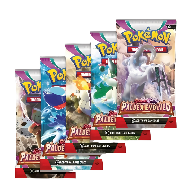 POKEMON - SCARLET & VIOLET # SV2 - PALDEA EVOLVED - BOOSTER PACK (ENGLISH) (P10/B36/C6)