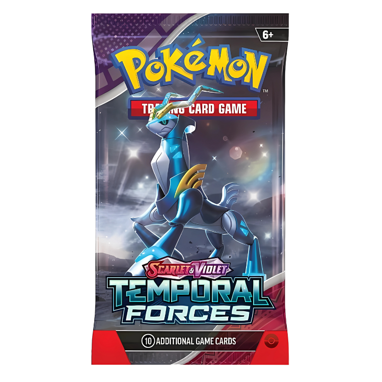 POKEMON - SCARLET & VIOLET # SV5 - TEMPORAL FORCES - BOOSTER PACK (ENGLISH) (P10/B36)