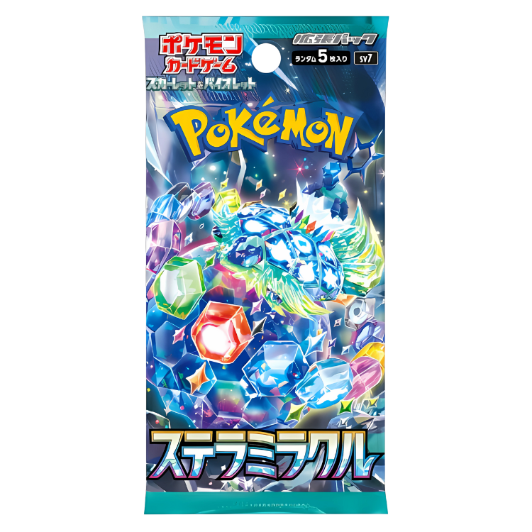POKEMON SCARLET & VIOLET SV7 - STELLAR MIRACLE BOOSTER PACK (JAPANESE)