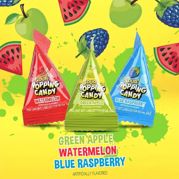 Warheads Mini Popping Candy 2g