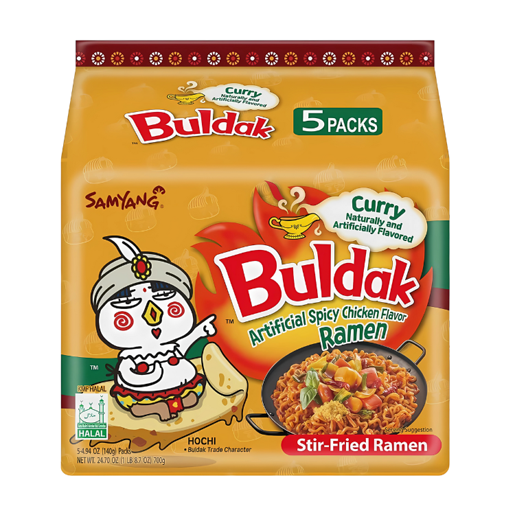 Buldak Curry 5 Pack 700g