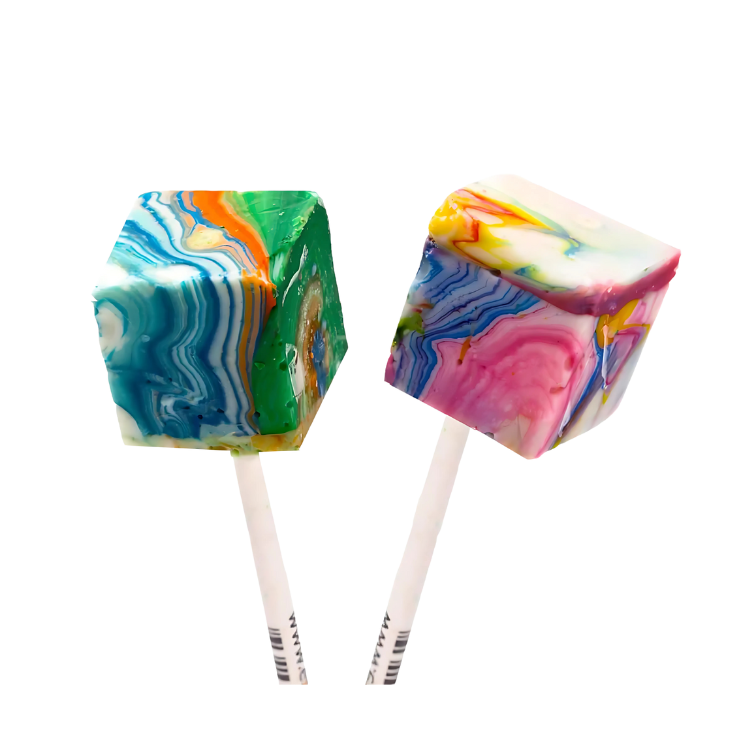 Tie Dye Cupe Pops 20g – Sucette tourbillon aux couleurs vibrantes