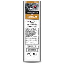 McSweeney's Teriyaki Beef Steak Strip 28g