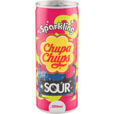 CHUPA CHUPS SOUR STRAWBERRY