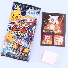Coris Gomme et Autocollants Pokémon 22g