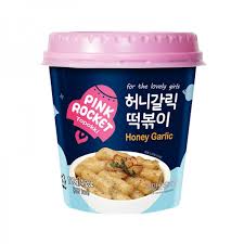 Young Poong Pink Rocket Honey Garlic Tteokbokki 120g