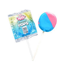 Charms Fluffy Stuff Cotton Candy Pops 18g