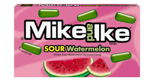 Mike and Ike Sour Watermelon 22g