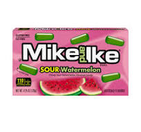 Mike and Ike Sour Watermelon 120g