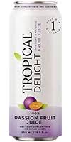 Tropical Delight 100% Passion Fruit Juice 500mL