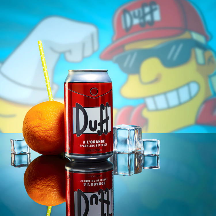 Duff À L'Orange 355mL – Boisson pétillante à l’orange