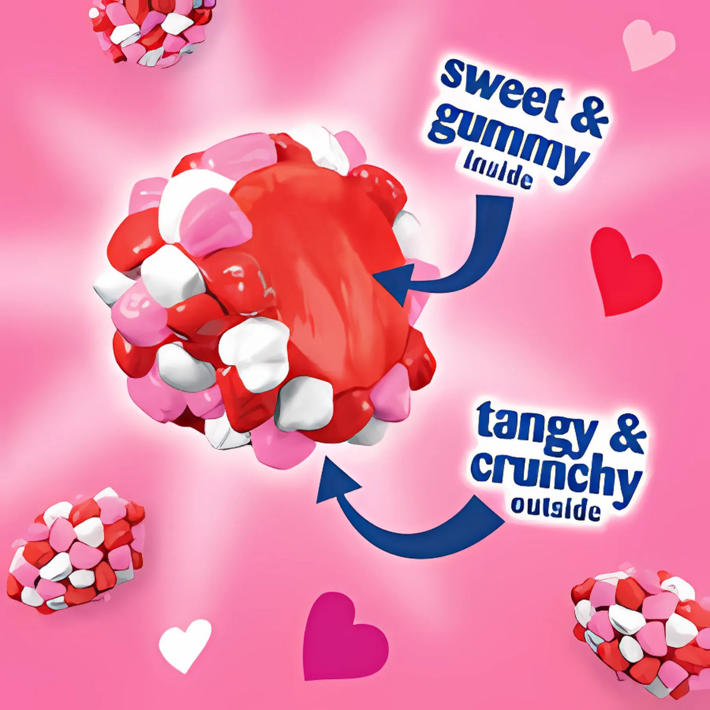 Nerds Gummy Cluster Valentine 85g