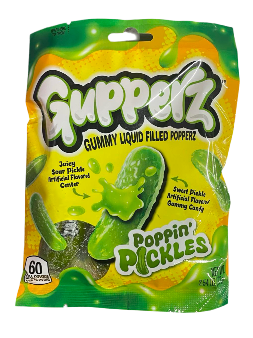Gupperz Gummy Liquid Pickles 72g