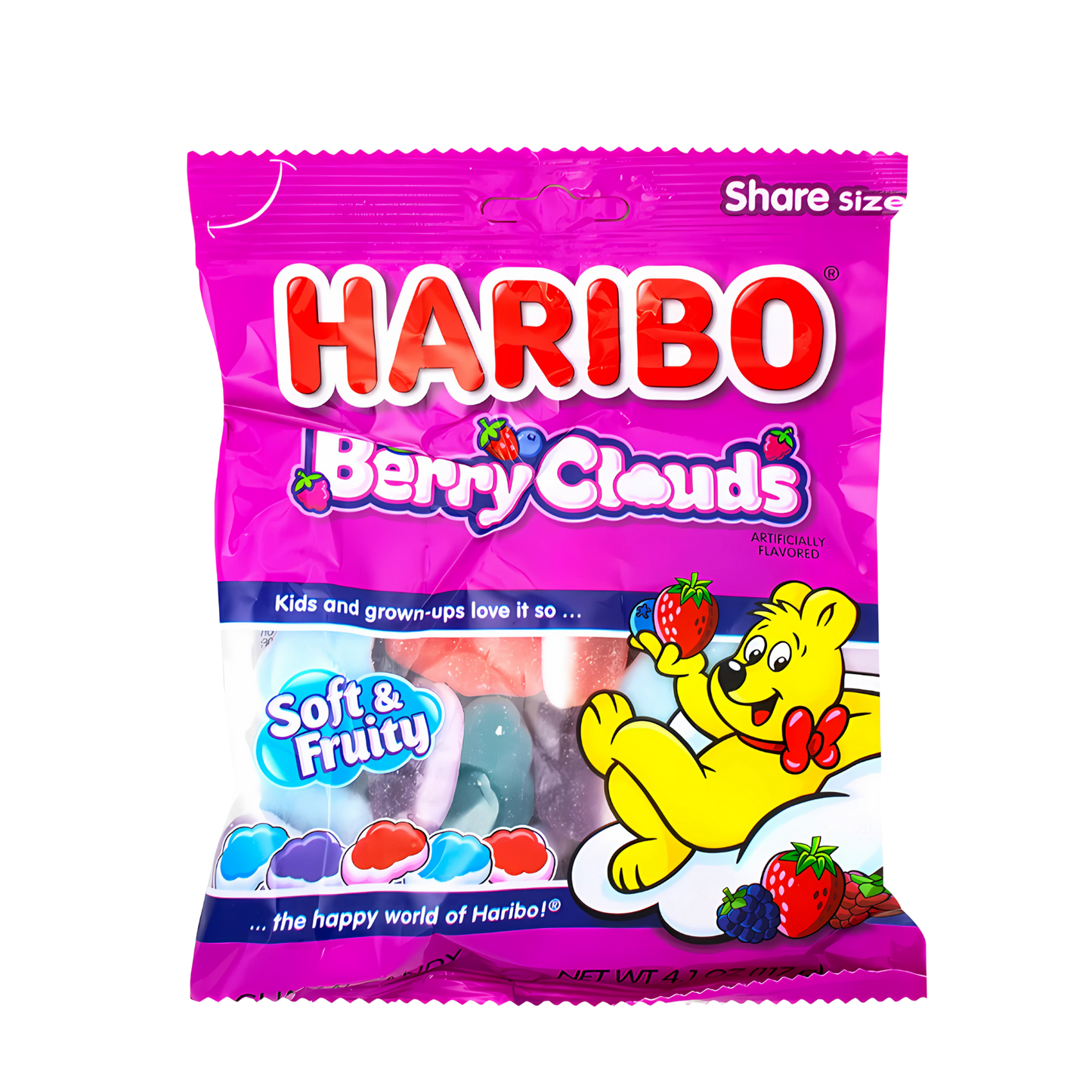 Haribo Berry Clouds 88g