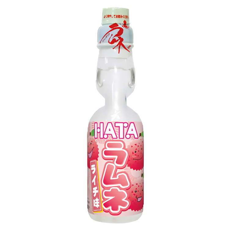 Hata Ramune Soda Lytchee - Soda Japonais 200mL