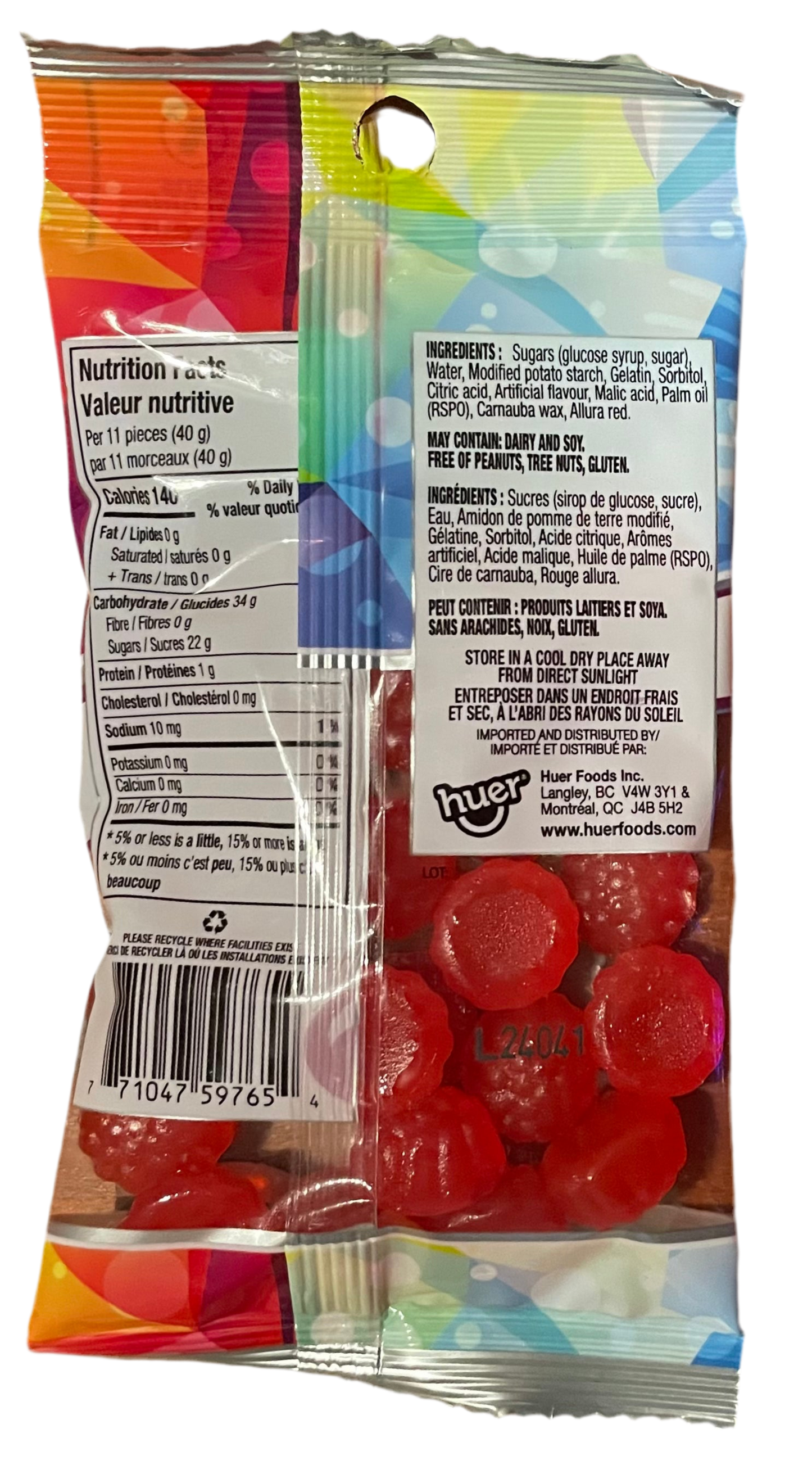 Huer Red Berries 75g