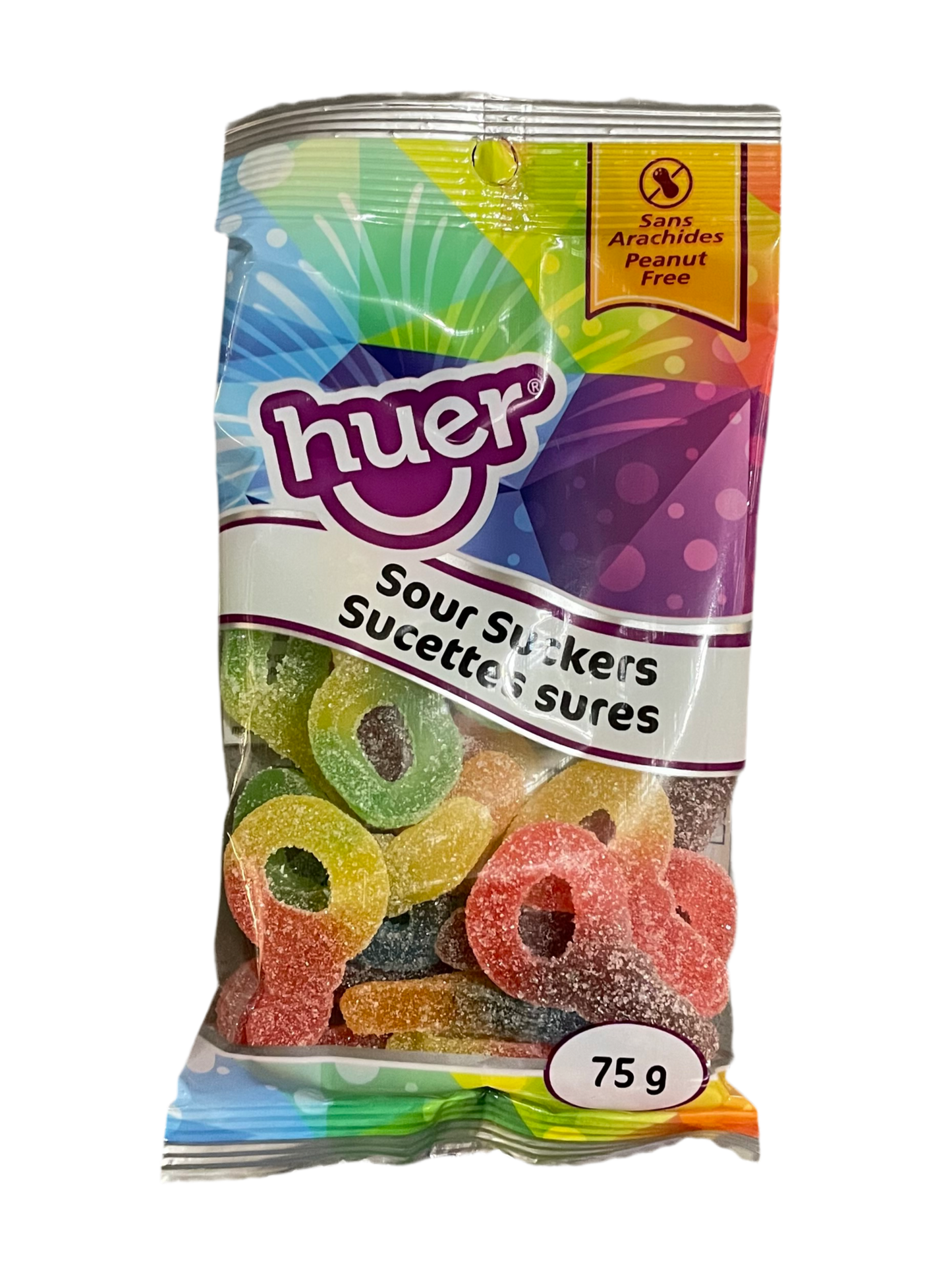 Huer Sour Suckers 75g