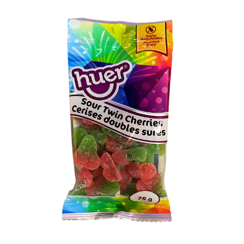 Huer Sour Twin Cherry 75g